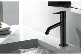 Umývadlová batéria Mexen Rumba 220 mm čierna