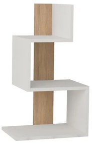 Nočný stolík ROSIE 72x42 cm biela/dub