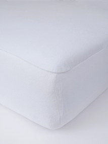 Nepriepustné prestieradlo Froté 160 x 200 cm - biele