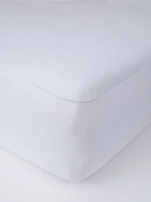Nepriepustné prestieradlo Froté 220 x 200 cm - biele