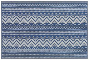 Vonkajší koberec 120 x 180 cm modrý NAGPUR Beliani