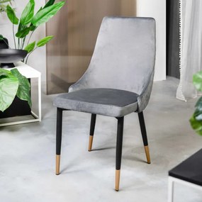 Stolička LOGAN sivá ALL 986431