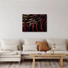 Sklenený obraz abstrakcie (70x50 cm)