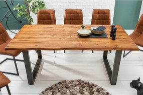 Jedálenský stôl 40501 160x90cm drevo Acacia - Komfort-nábytok