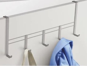 Závesná lišta na dvere Polytherm L 38 cm, strieborná mat%