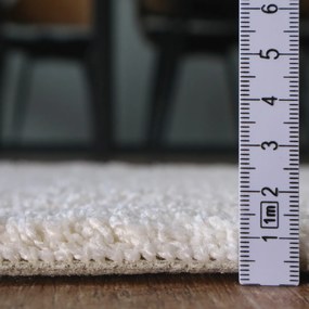 AKCIA: 90x200 cm Metrážny koberec Bali 069, šíře, biela, filc, detská izba