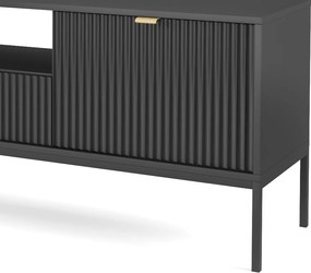 TV skrinka Nova, čierna