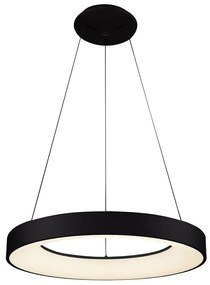 Azzardo AZ4999 - LED Luster na lanku SANTANA LED/30W/230V čierna