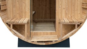 M-SPA - Záhradná sauna barrel 300 cm x Ø 210 cm