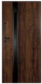 Dvere vchodové Tethys 80L orech