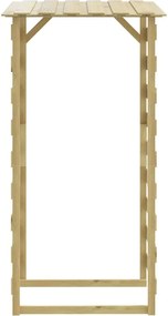 Pergola so strechami 6 ks100x90x200 cm impregnované borovicové drevo