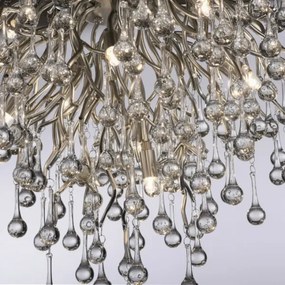 Paul Neuhaus 8091-55 - Prisadený luster ICICLE 9xG9/40W/230V pr. 50 cm chróm