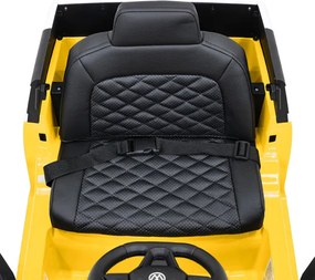 Elektrické autíčko Volkswagen ID BUZZ žlté