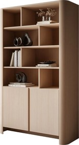 Dizajnová vitrína HARLEM Dub Vicenza 103 cm