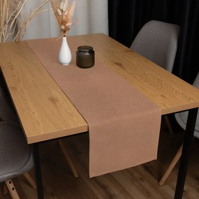 Biante Dekoračný behúň na stôl BKW-203 Hnedé žíhanie 45x140 cm