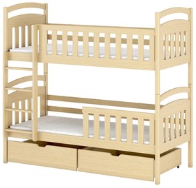 Detská posteľ 90 x 200 cm Sarina (s roštom a úl. priestorom) (borovica). Vlastná spoľahlivá doprava až k Vám domov. 1013538