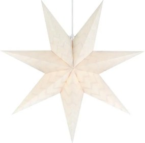 Markslöjd 705805 - Vianočná dekorácia ADMIRA 1xE14/25W/230V pr. 45 cm krémová