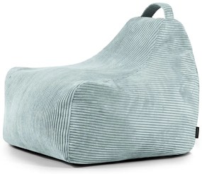 Menčestrový detský sedací vak v mentolovej farbe Game Amuse – SLOWDOWN