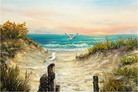 Obraz - Piesočná pláž (90x60 cm)