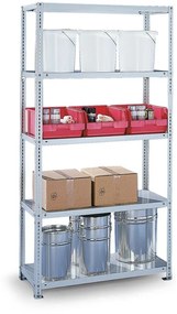 Policový regál FIX, 230 kg, 2000 x 1000 x 600 mm, základný regál