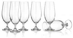 Banquet 6-dielna sada pohárov na pivo LEONA 370 ml