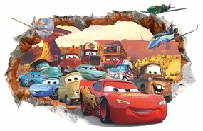 Samolepka na zeď AUTA | Cars 50x70 cm