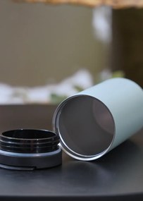 Svetlosivý termohrnček BEKER 400 ml