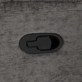 Polohovacie kreslo sivé TV-H9327 GREY2