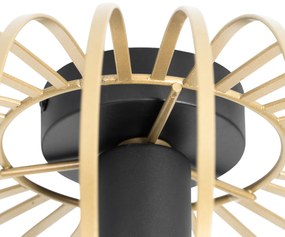 Inteligentné stropné svietidlo zlaté 39 cm vrátane Wifi G95 - Johanna