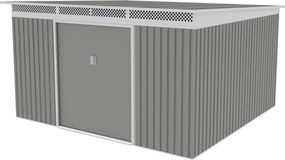 Záhradný domček G21 GRAH 1132 - 340 x 333 cm, metalický šedý