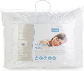 VANKÚŠ RELAX 70X80 CM BIELA