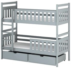 Posteľ Monika 90x200 grey