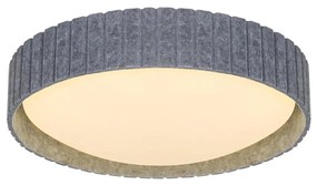 Nordlux - Stropné svietidlo CORATO 3xE14/15W/230V pr. 42 cm sivé