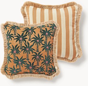 Ručne vyrobený exteriérový obojstranný vankúš Laura