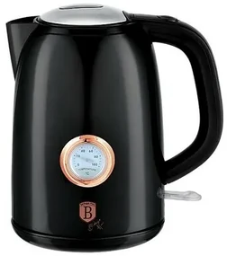 Berlinger Haus Rýchlovarná kanvica s termostatom Black Rose Collection, 1,7 l