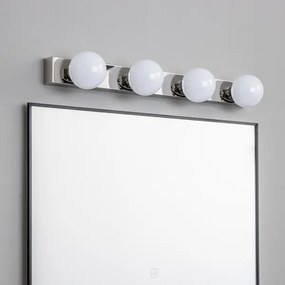 Brilagi - LED zrkadlové osvetlenie do kúpeľne HOLLYWOOD 4xLED/3W/230V IP44 chróm