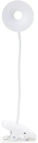 Philips - LED Stmievateľná lampa s klipom DONUTCLIP LED/3W/5V 1200 mAh biela