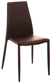 Hnedé jedálenské stoličky v súprave 2 ks Lion – Tomasucci