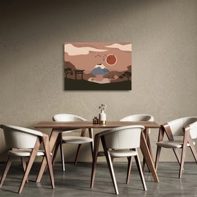 Sklenený obraz - Japonsko N⁰1 (70x50 cm)