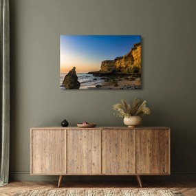 Obraz - morský útes (90x60 cm)