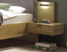 Posteľ s nočnými stolíkmi Trattino 180x200 cm, s osvetlením