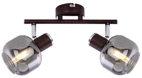 Globo 54303-2 - Bodové svietidlo PALLO 2xE14/40W/230V 54303-2