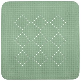 Spirella Protišmyková podložka do sprchy ALASKA, zelená, 55 x 55 cm