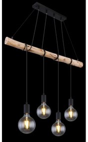 Globo 15439-4 - Luster na lanku AUSTON 4xE27/60W/230V