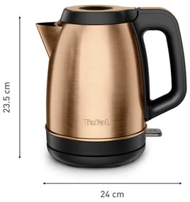 Tefal - Rýchlovarná kanvica COPPERTINTO 1,7 l 2400W/230V