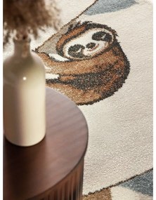 Krémový detský koberec 120x170 cm Walk like an Elephant Rainbow Party – Villeroy&amp;Boch