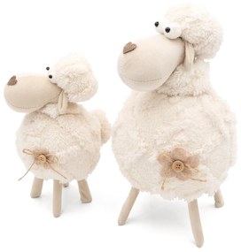 VEĽKONOČNÁ FIGÚRKA SHEEP 17X32 CM VIACFAREBNÁ
