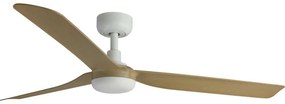 FARO 33816WT-Stropný ventilátor PUNT M hnedá/biela pr. 132 cm WT+ diaľkové ovládanie