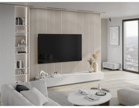 Mexen Lam-F, akustické stenové lamely 275 × 31,5 cm, filc 6 mm, dub polárny, S105-275317-2812-067