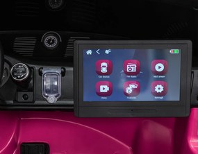 Detské elektrické autíčko Porsche 911 GT3 STRONG MP4 ružové